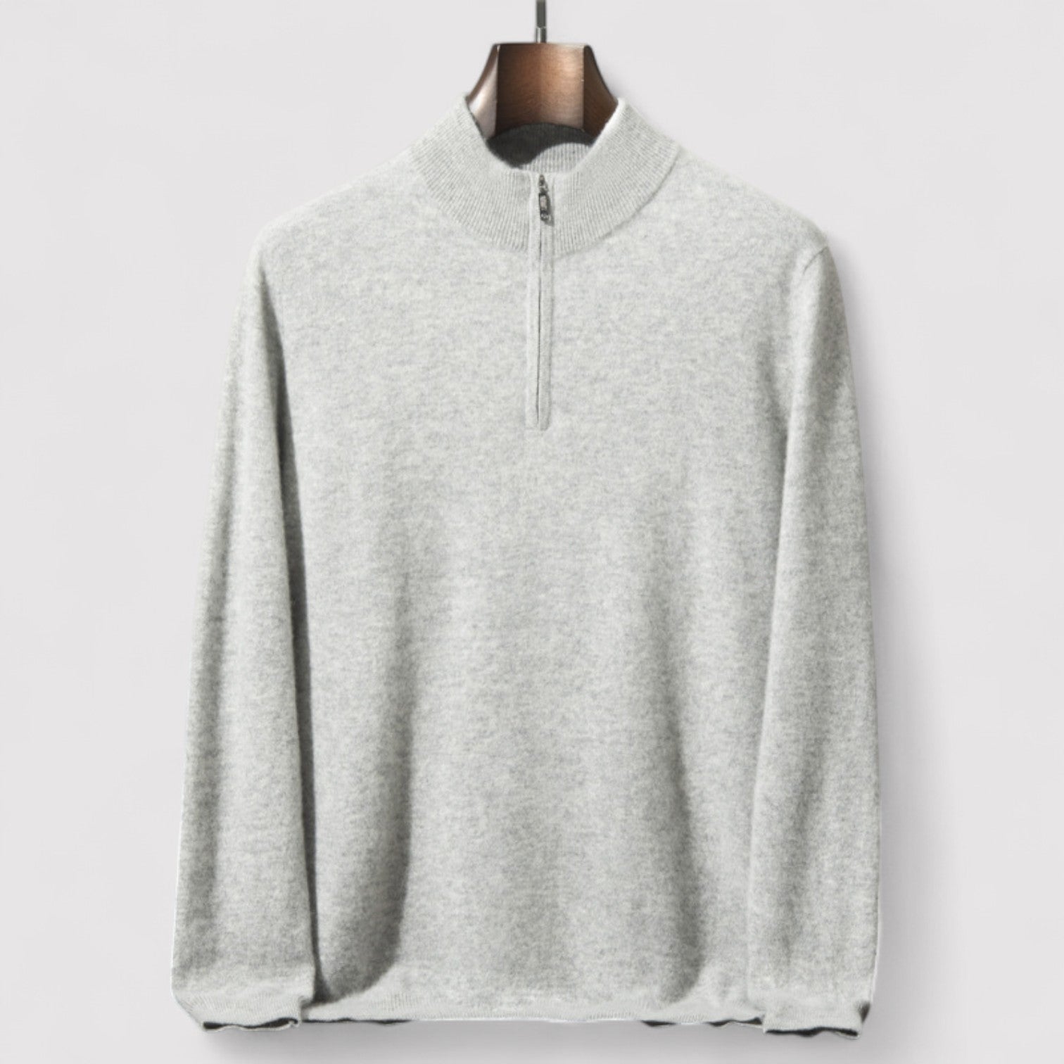Lorenzi & Montague | The Bellero – Half-Zip Wool Sweater