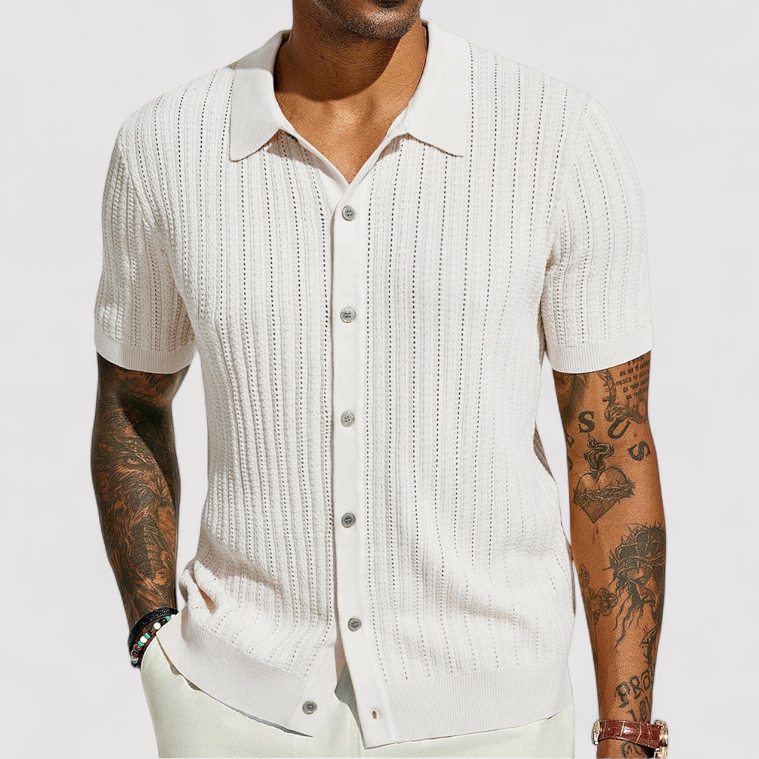 Lorenzi & Montague | The Massimo – Men’s Knitted Shirt