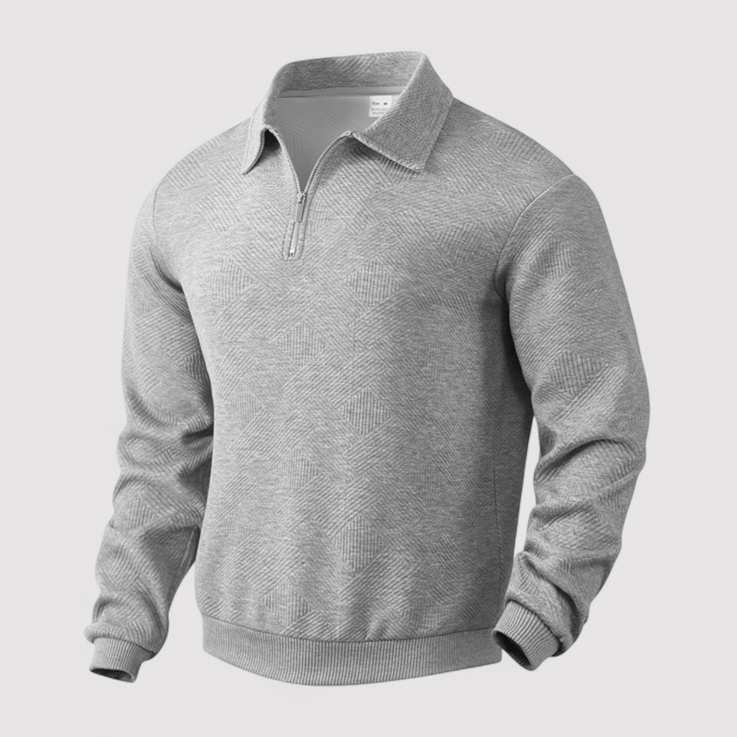 Lorenzi & Montague | The Bellagio – Jacquard Half-Zip