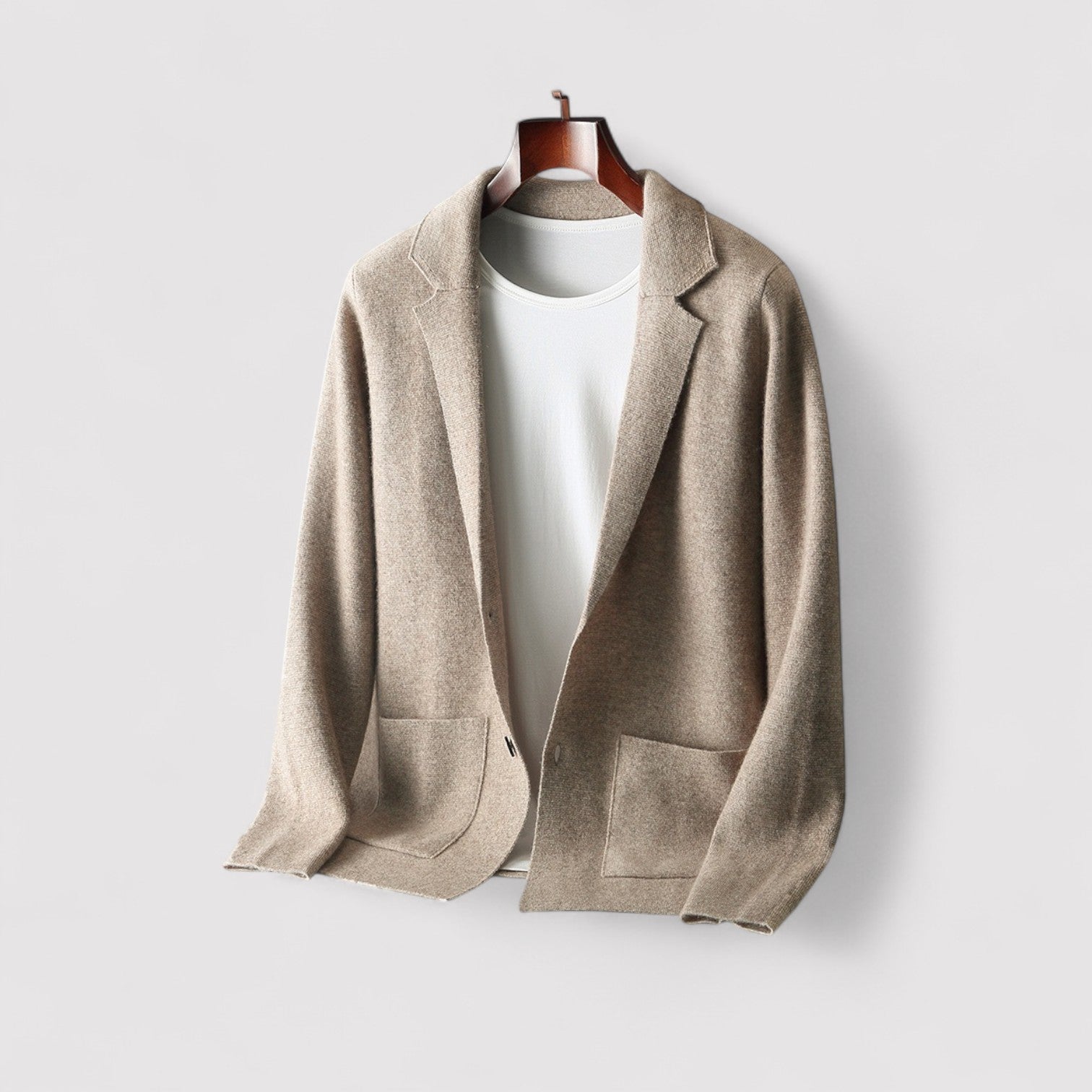 Lorenzi & Montague | The Nereo – Knit Blazer Cardigan