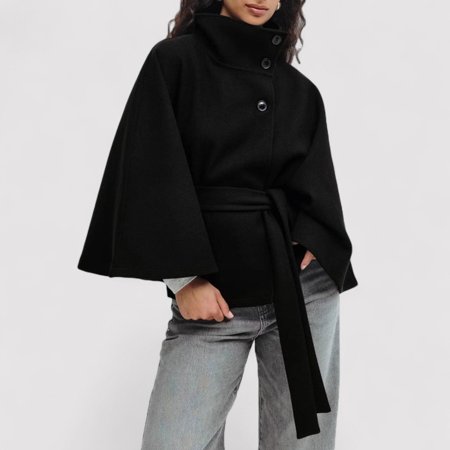 Lorenzi & Montague | The Adrienne – Cape Coat
