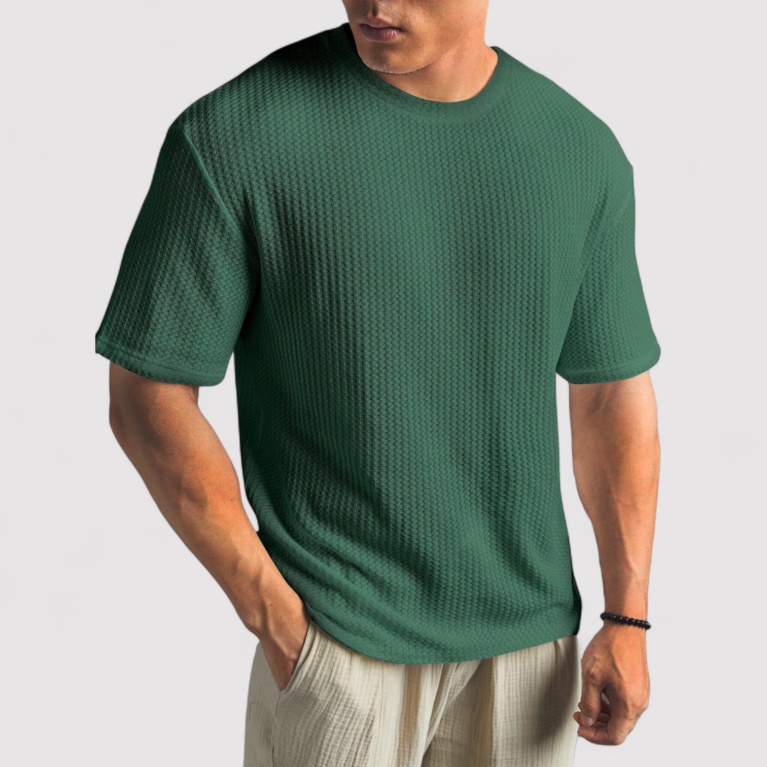 Lorenzi & Montague | The Adrius II – Textured Summer T-Shirt