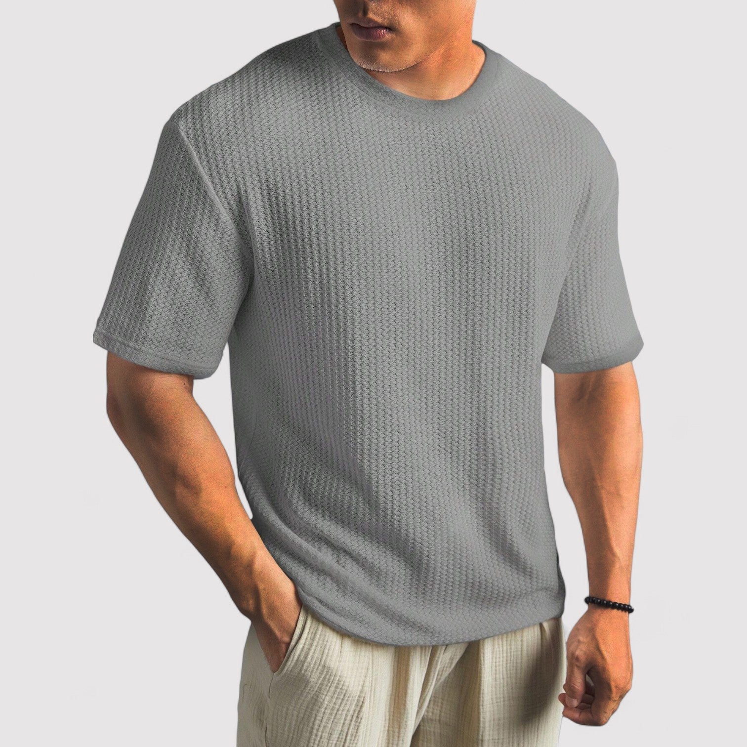 Lorenzi & Montague | The Adrius II – Textured Summer T-Shirt