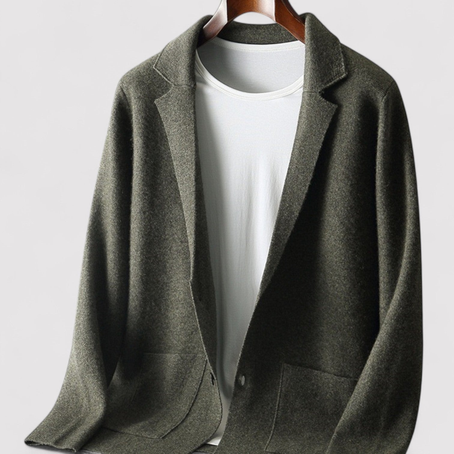 Lorenzi & Montague | The Nereo – Knit Blazer Cardigan