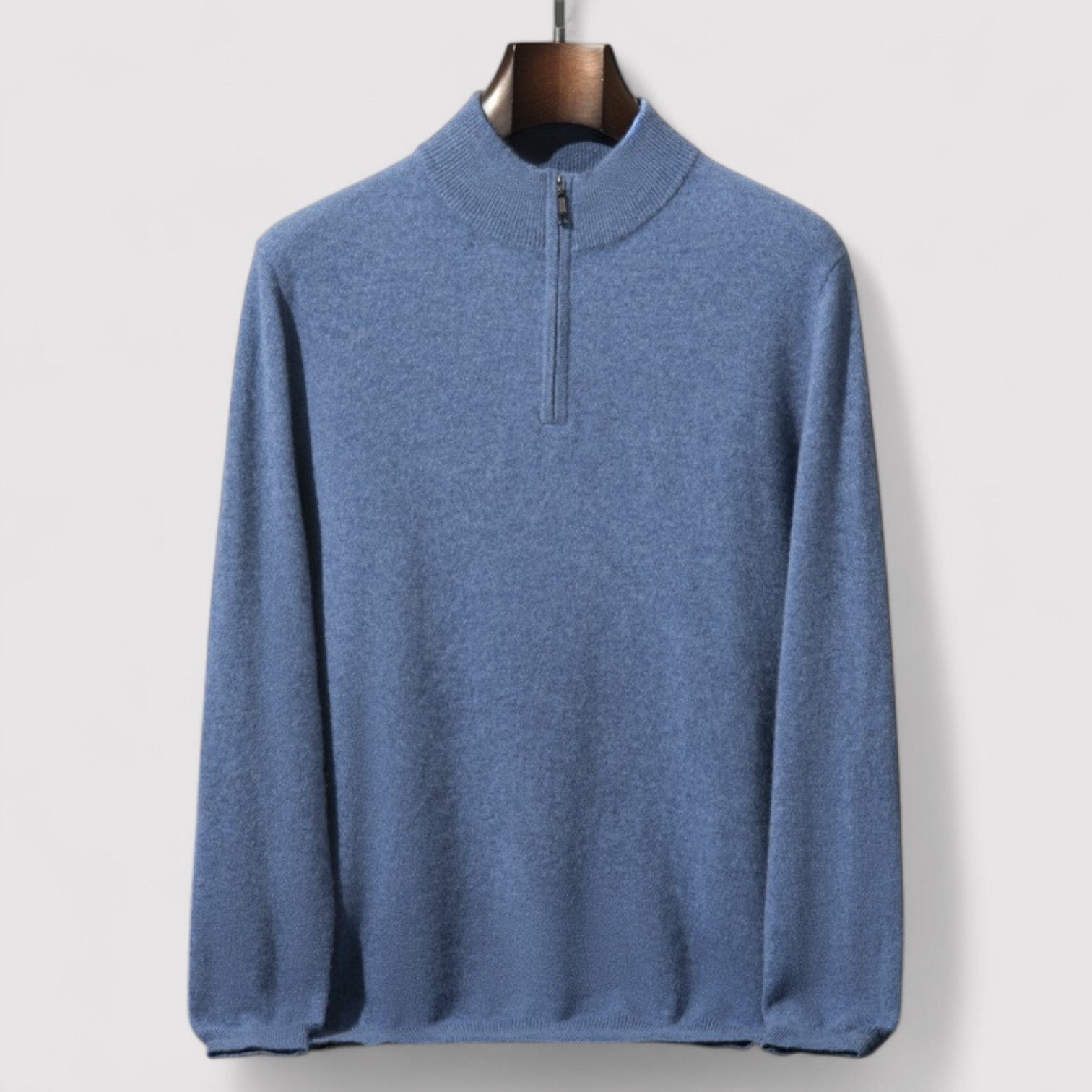 Lorenzi & Montague | The Bellero – Half-Zip Wool Sweater