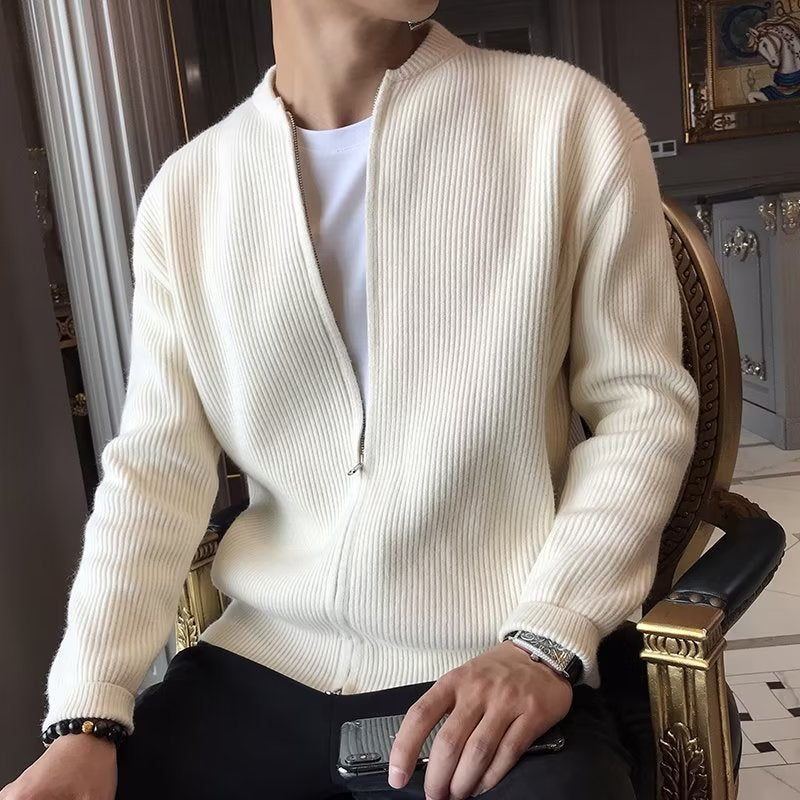 Lorenzi & Montague | The Alessio – Men’s Knitted Cardigan Gilet
