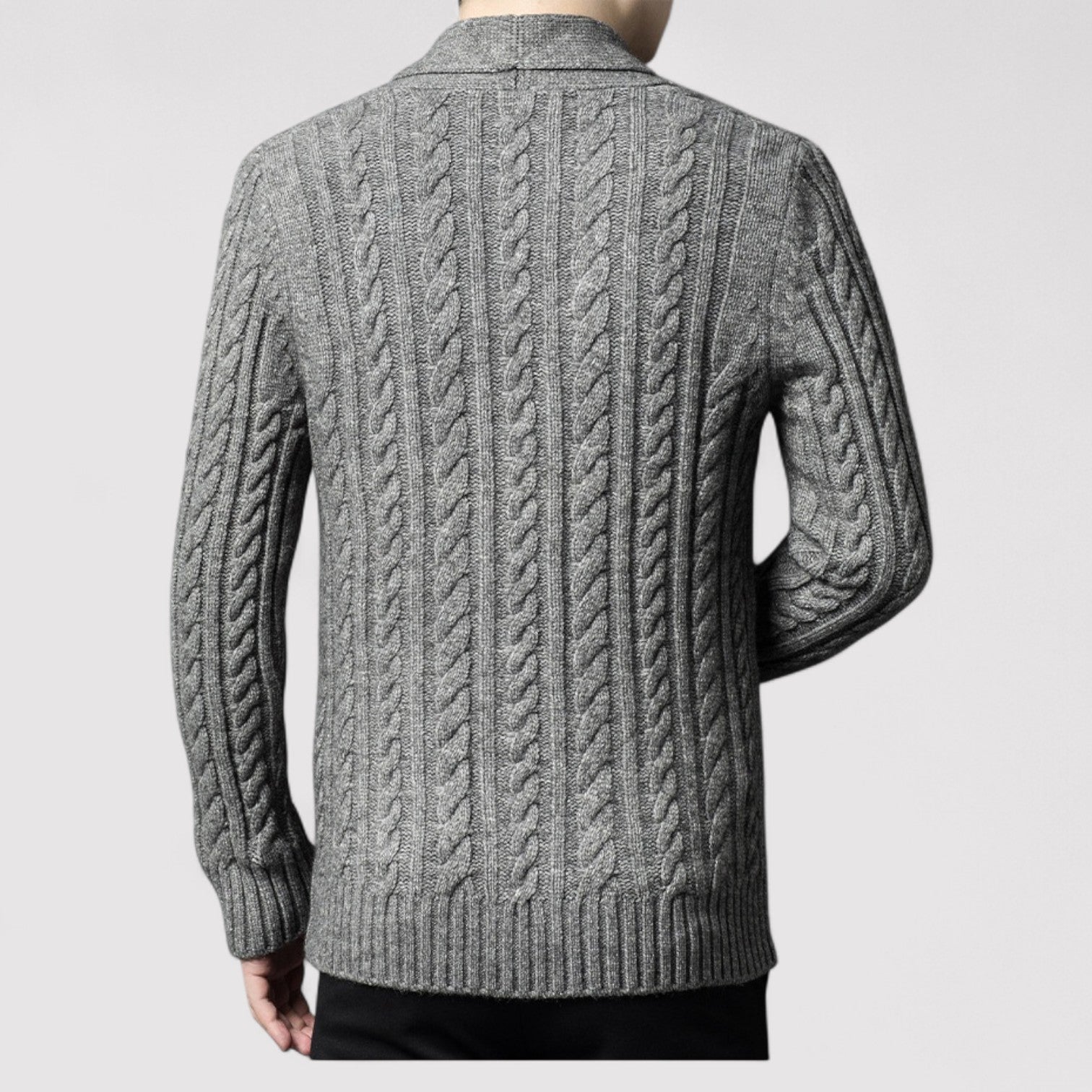 Lorenzi & Montague | The Lucien – Shawl Collar Cardigan