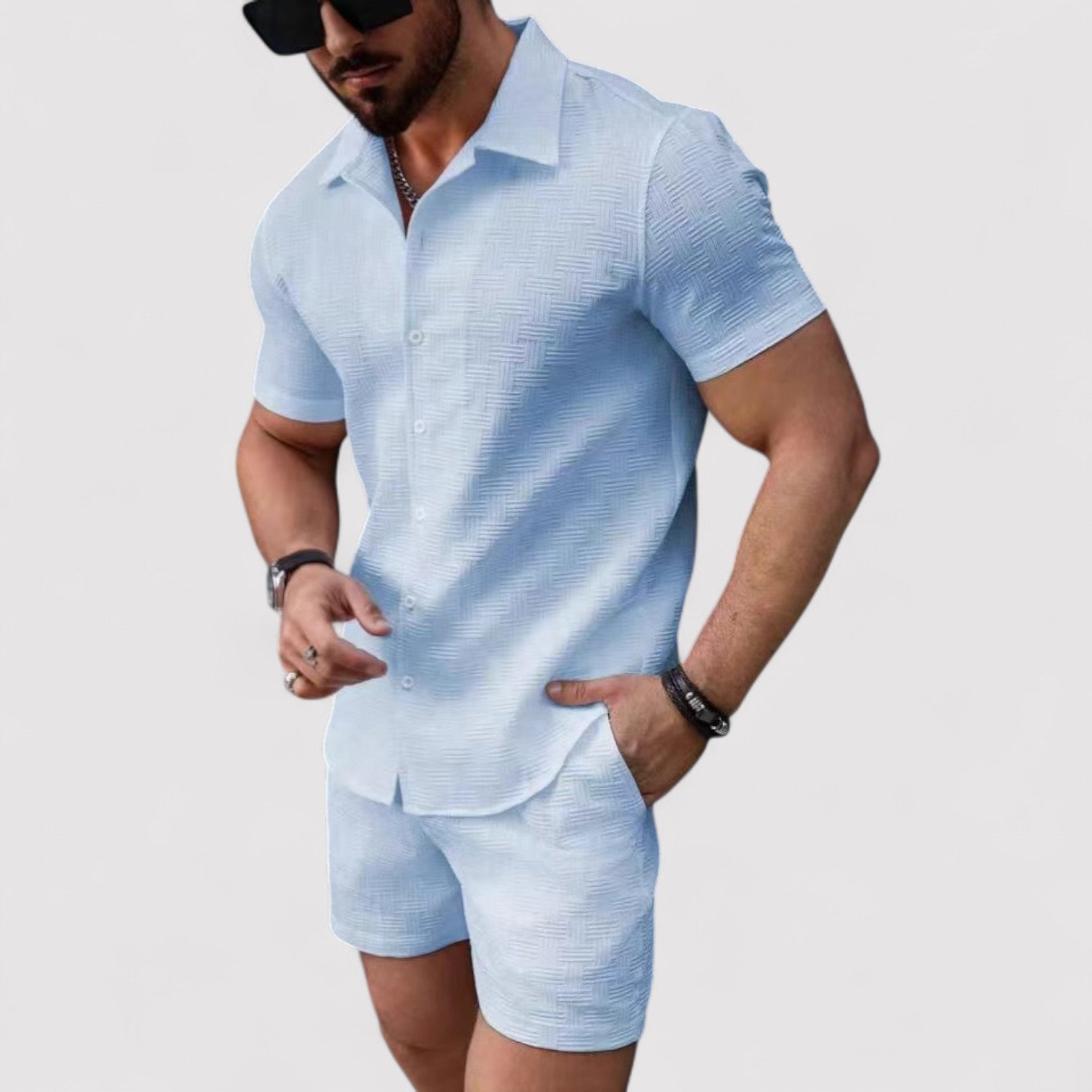 Lorenzi & Montague | The Marcian – Jacquard Knit Summer Set