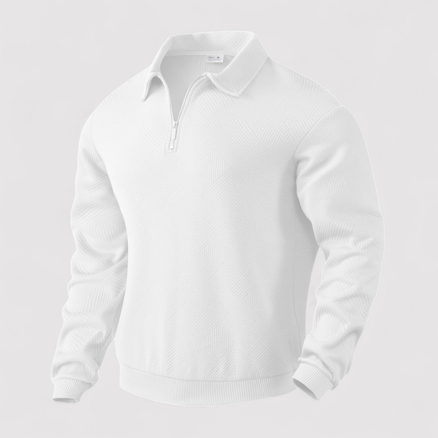 Lorenzi & Montague | The Bellagio – Jacquard Half-Zip