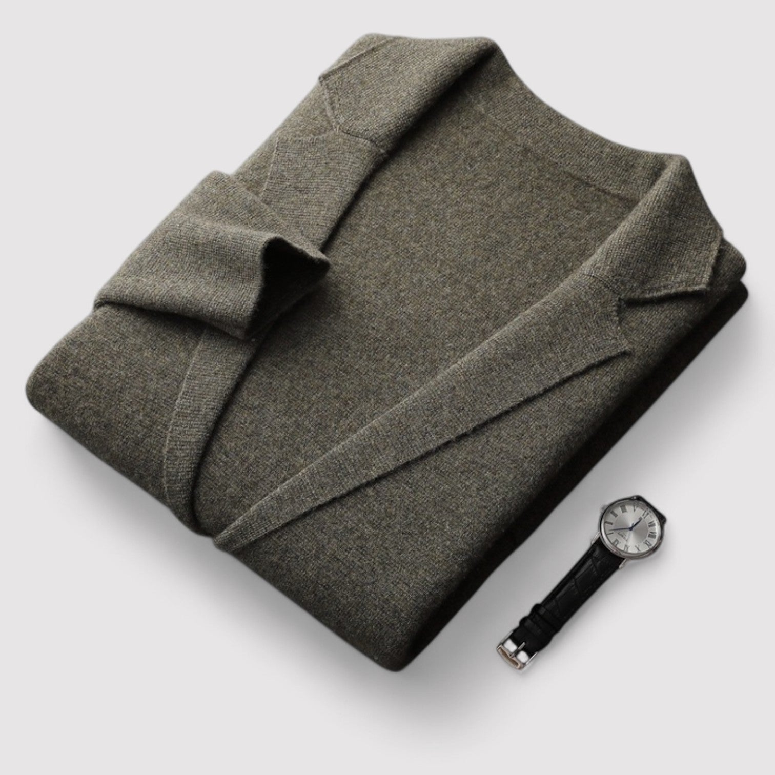 Lorenzi & Montague | The Nereo – Knit Blazer Cardigan