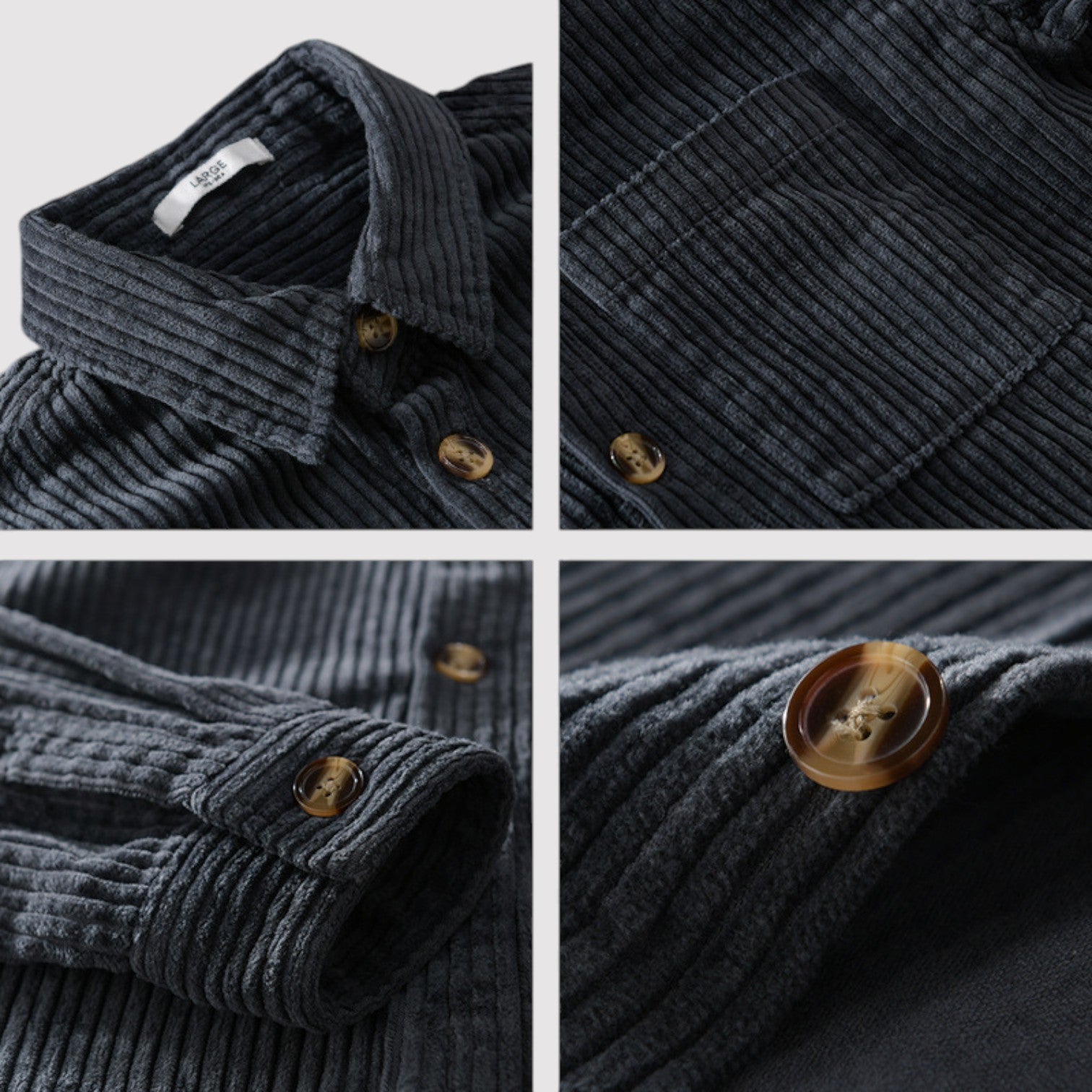 Lorenzi & Montague | The Silvano – Corduroy Overshirt