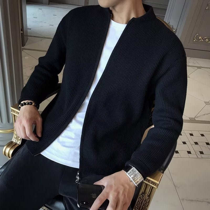 Lorenzi & Montague | The Alessio – Men’s Knitted Cardigan Gilet