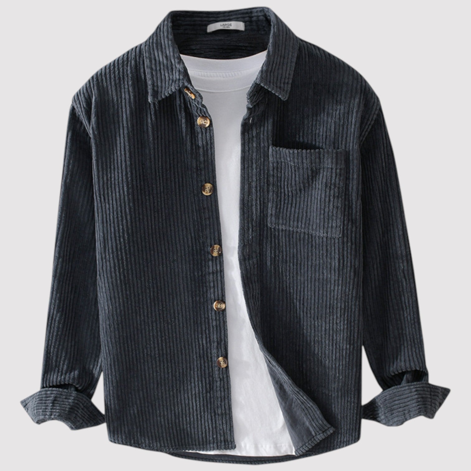 Lorenzi & Montague | The Silvano – Corduroy Overshirt