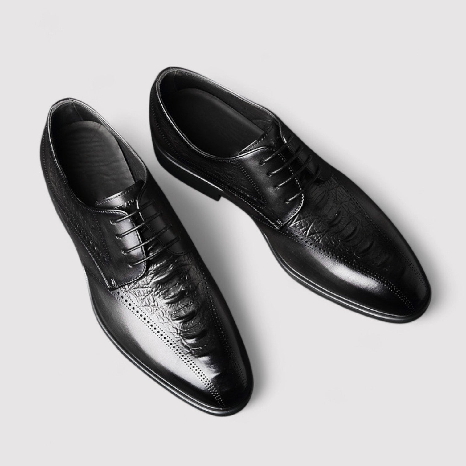 Lorenzi & Montague | The Marcello – Leather Oxford Dress Shoes