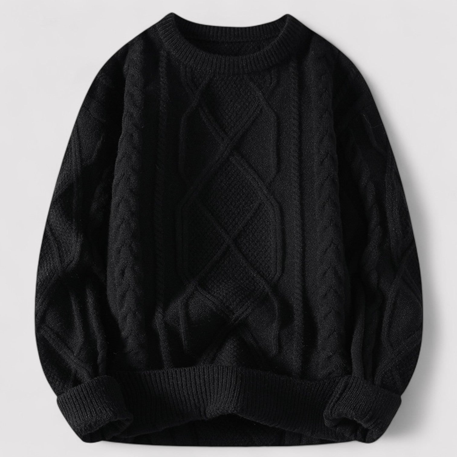 Lorenzi & Montague | The Adrien – Cable Knit Sweater