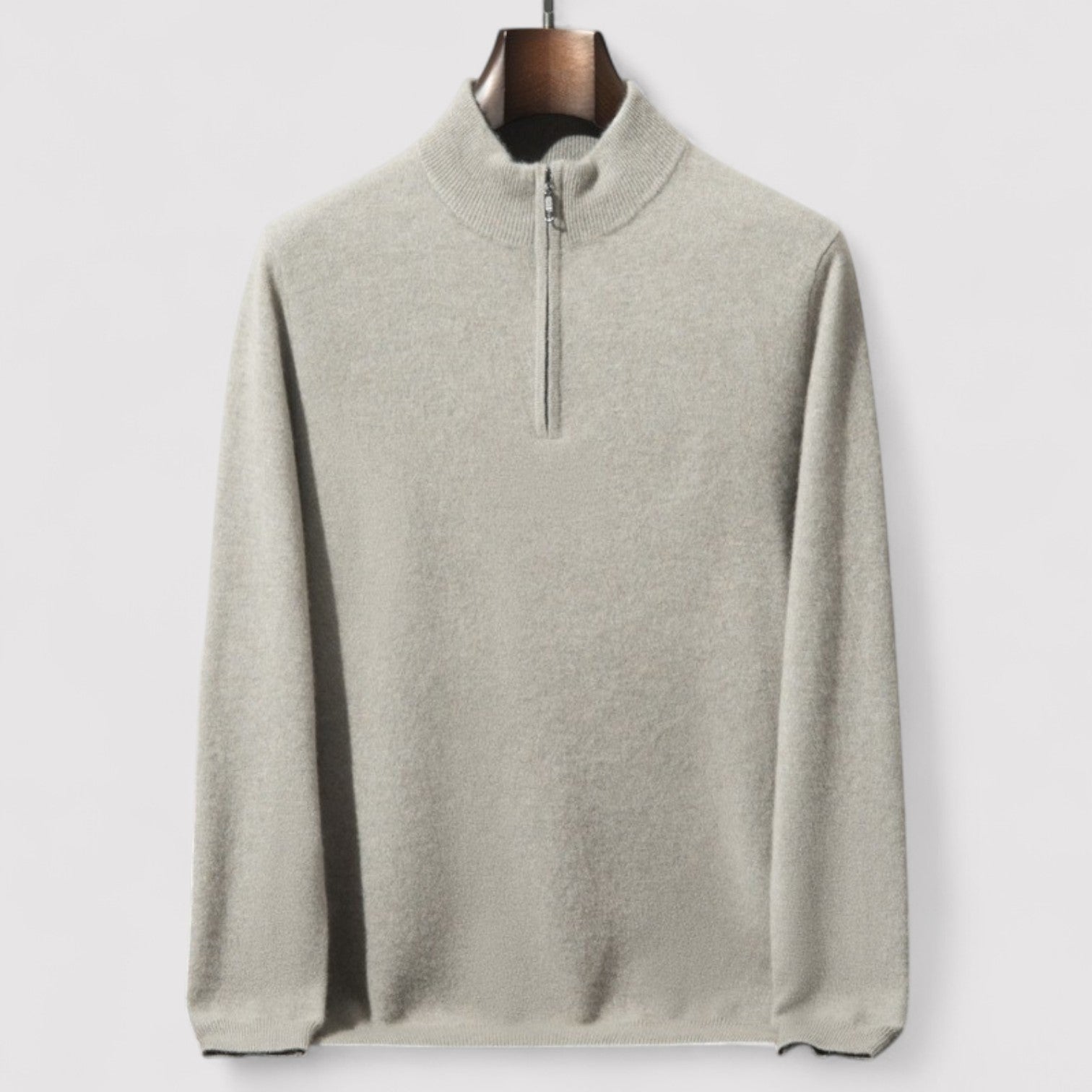 Lorenzi & Montague | The Bellero – Half-Zip Wool Sweater