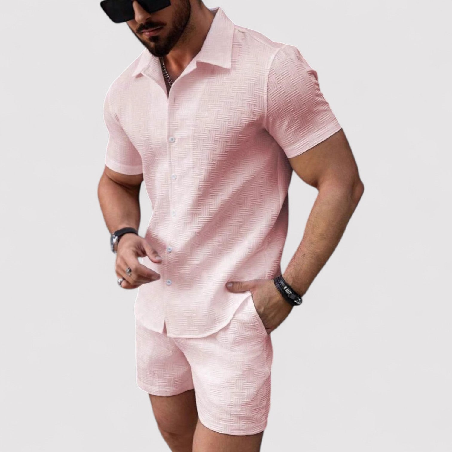 Lorenzi & Montague | The Marcian – Jacquard Knit Summer Set