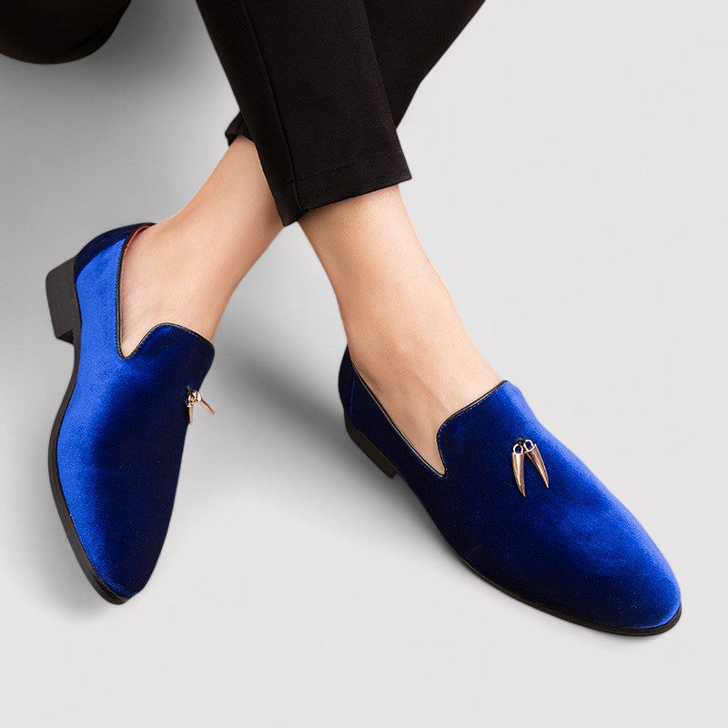 Lorenzi & Montague | The Adrien – Suede Loafers