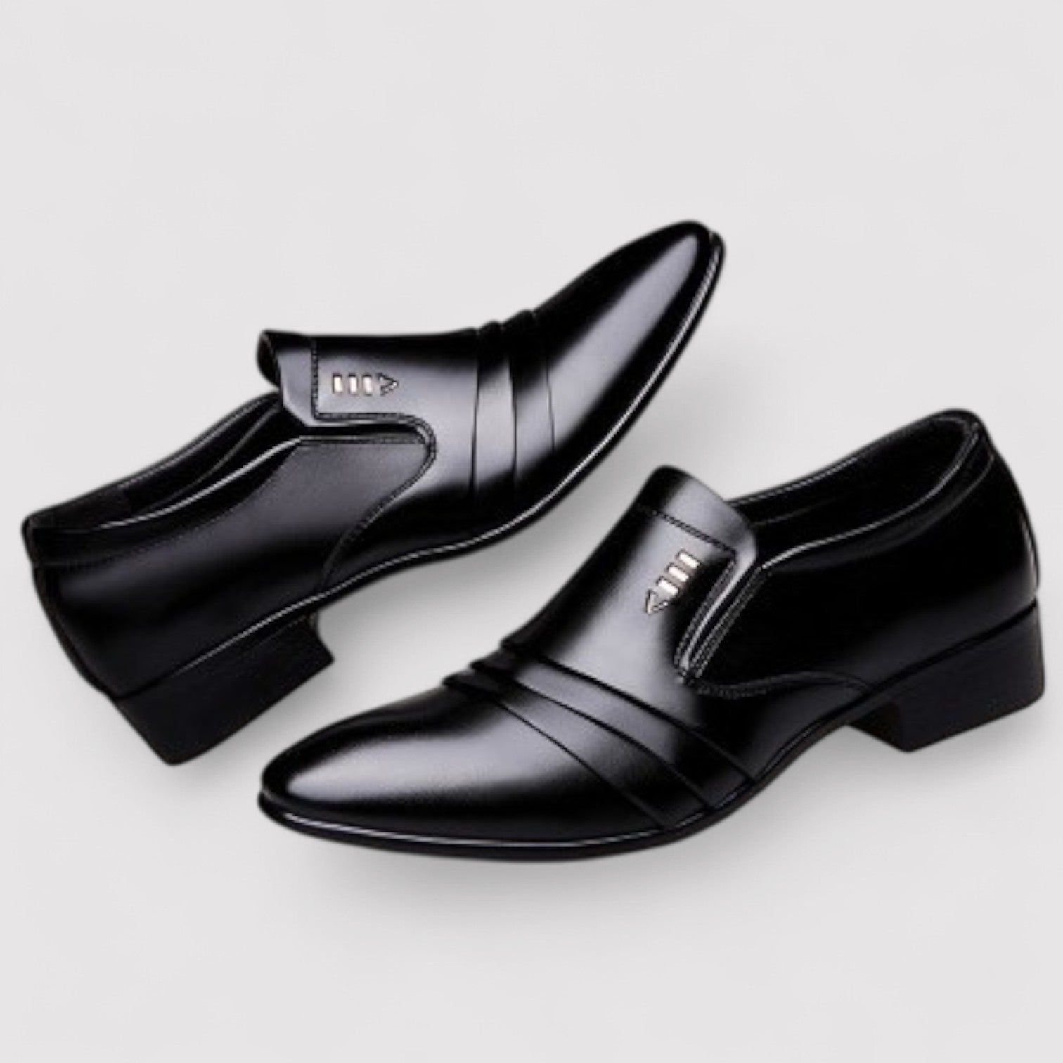 Lorenzi & Montague | The Enzo – Polished Slip-On Shoes