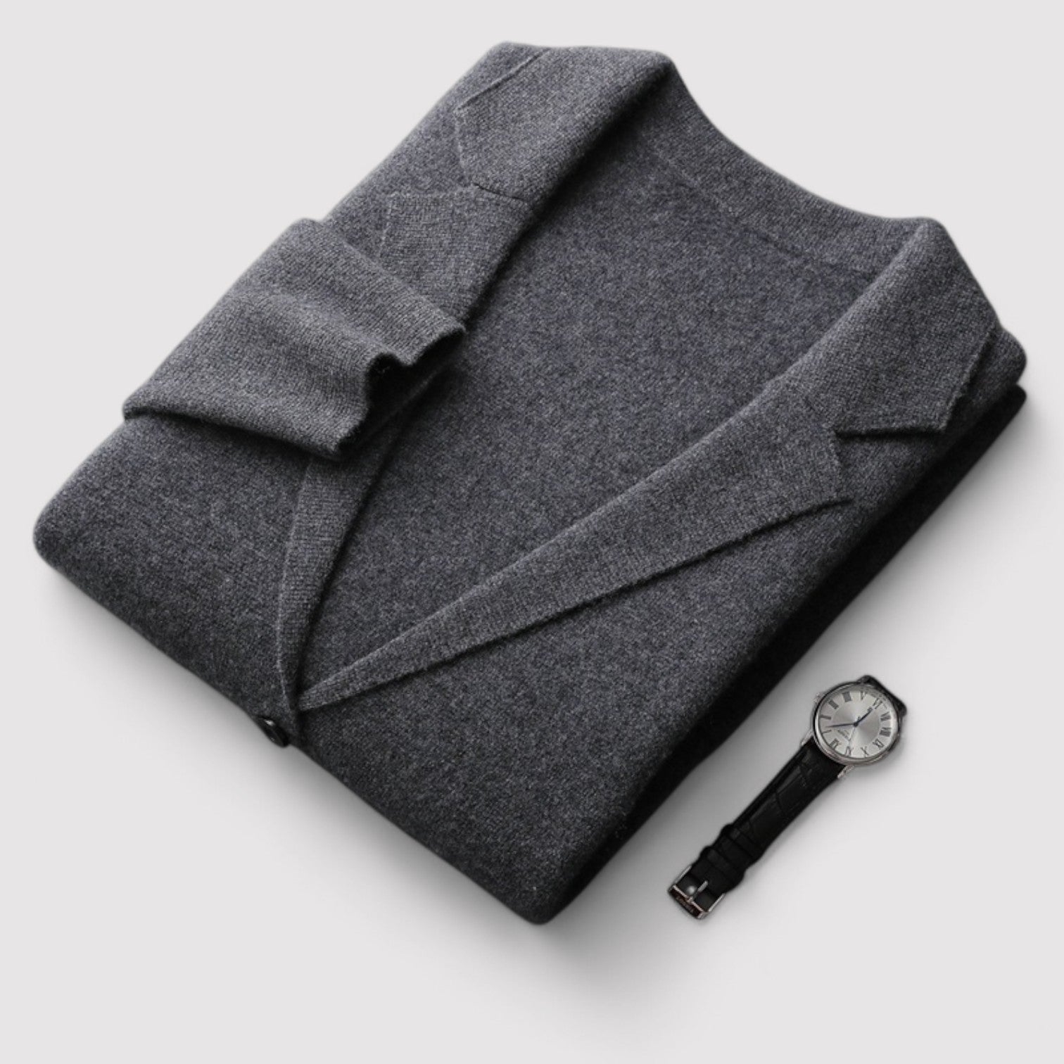 Lorenzi & Montague | The Nereo – Knit Blazer Cardigan