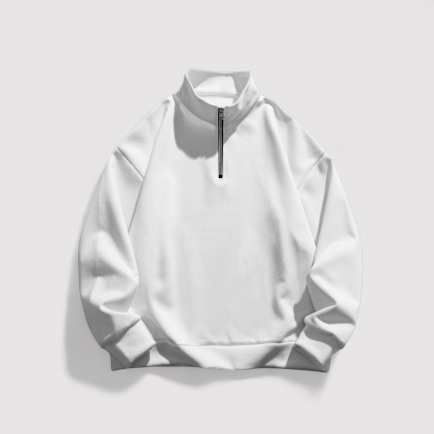Lorenzi & Montague | The Martino – Half-Zip Wool-Lined Pullover