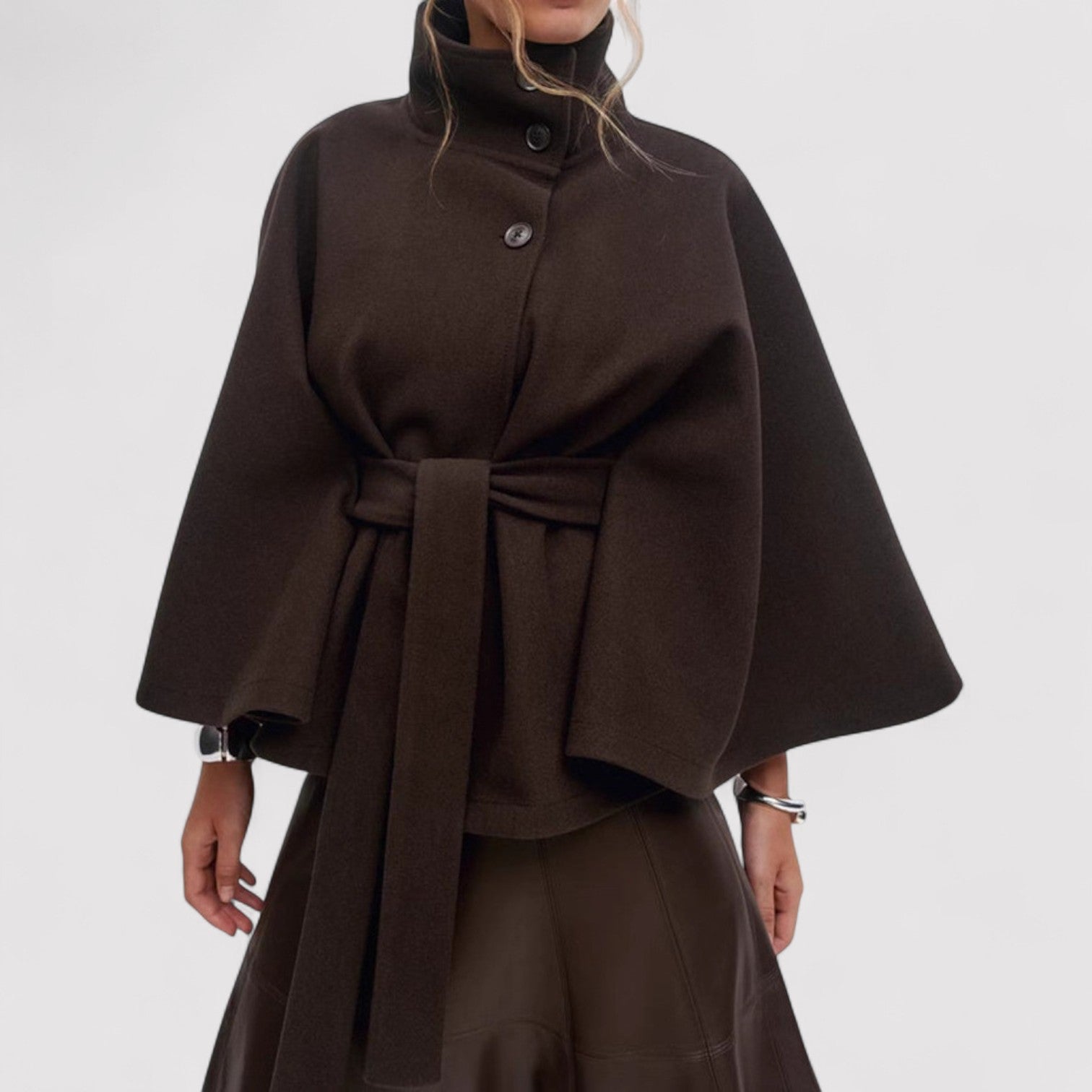 Lorenzi & Montague | The Adrienne – Cape Coat