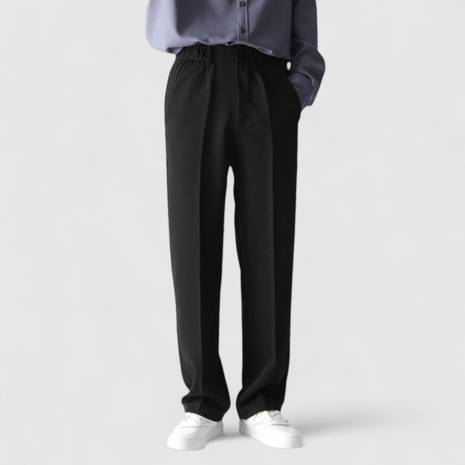 Lorenzi & Montague | The Cesario – Straight-Leg Trousers