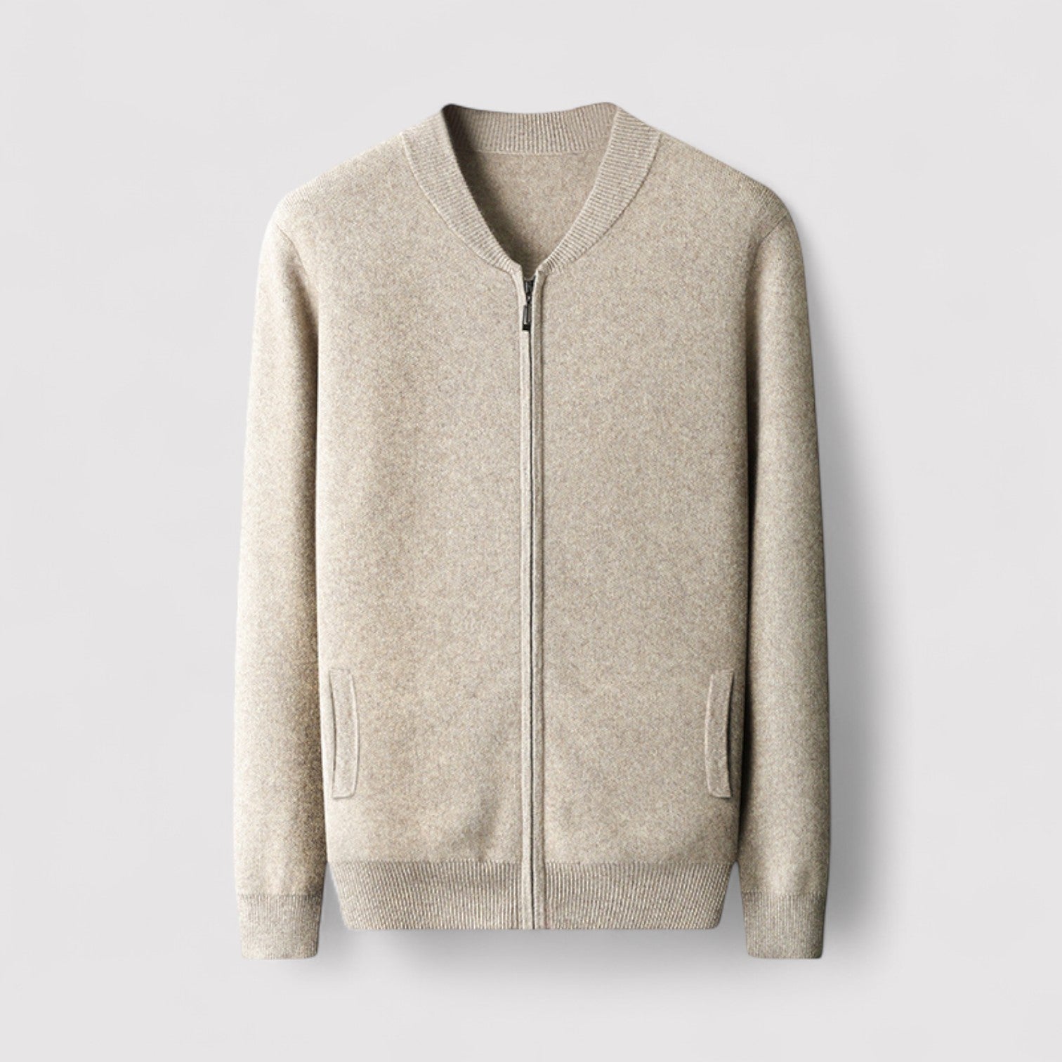 Lorenzi & Montague | The Valdano – Knitted Zip Cardigan