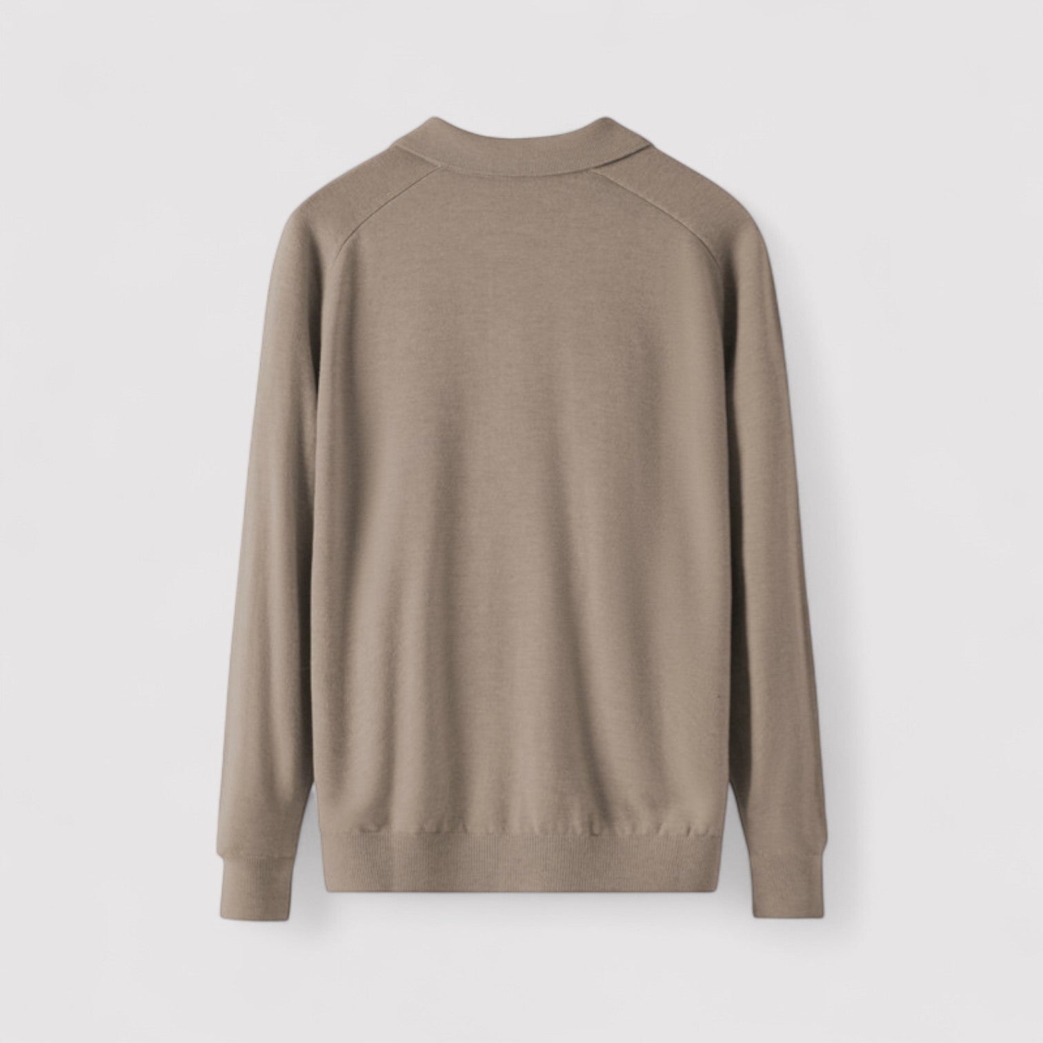 Lorenzi & Montague | The Nerio – Long Sleeve Knit Polo