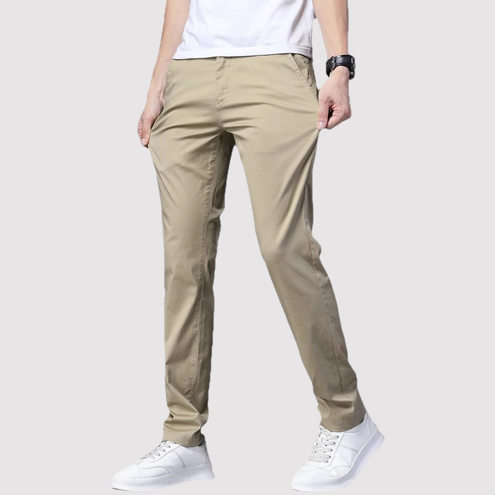 Lorenzi & Montague | The Emilio – Lightweight Cotton Trousers