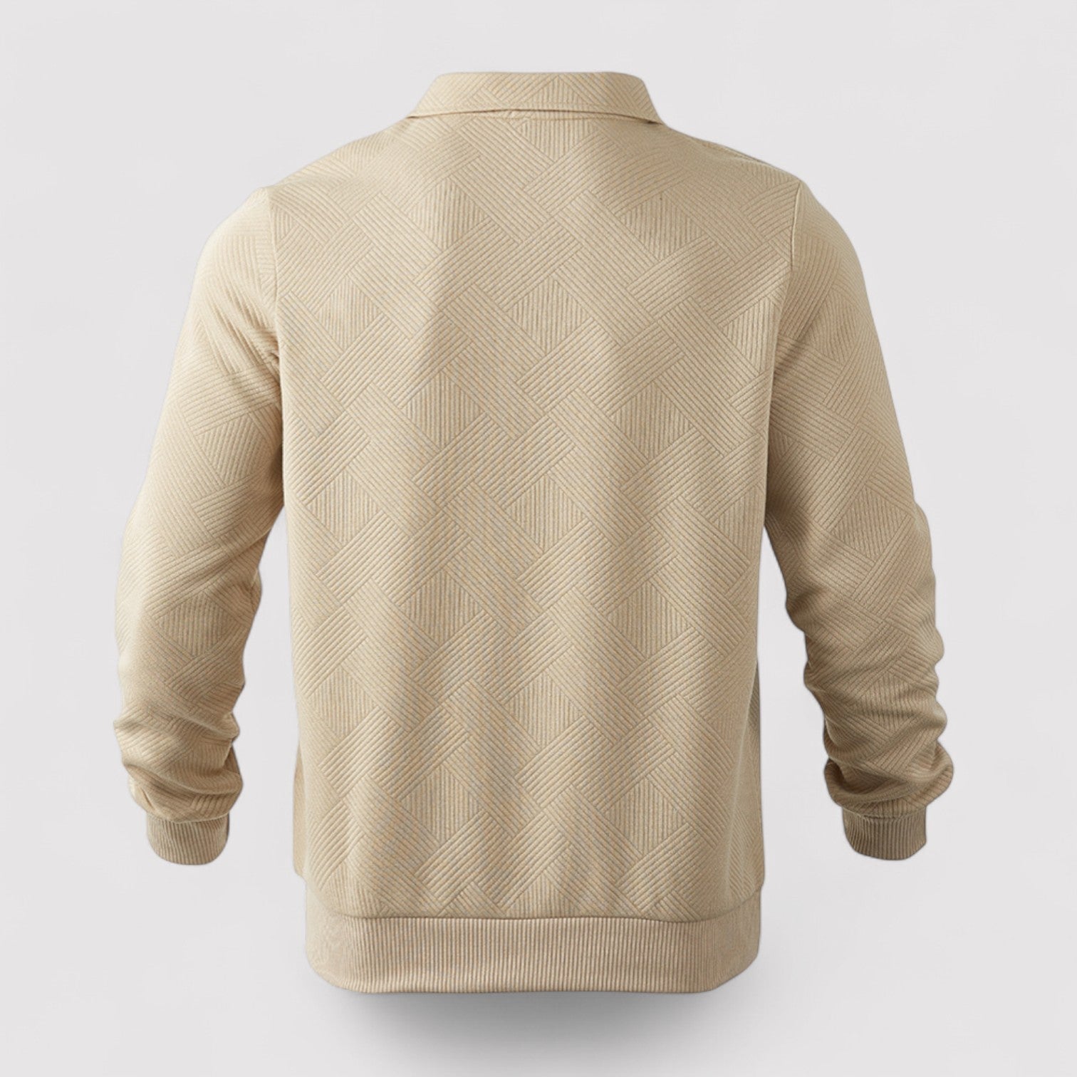 Lorenzi & Montague | The Bellagio – Jacquard Half-Zip