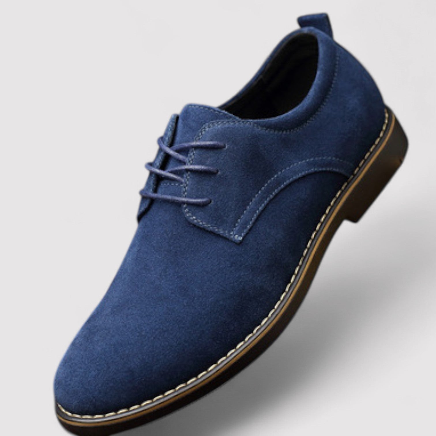 Caspian – Casual Suede Lace-Up Shoe