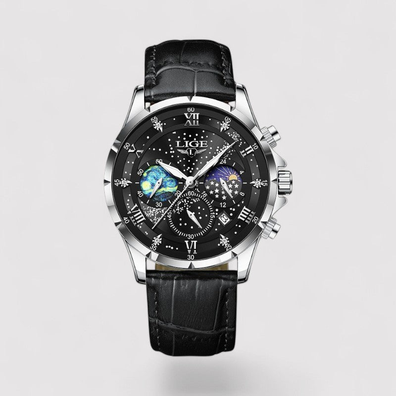 Lorenzi & Montague | The Celestial – Moonphase Chronograph
