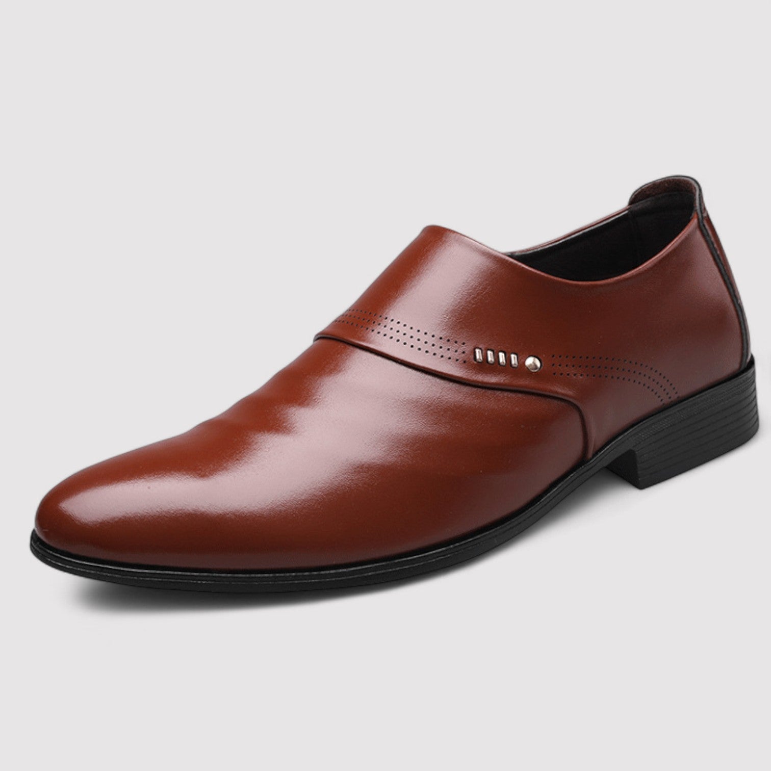 Lorenzi & Montague | The Dorian – Leather Slip-On Shoes