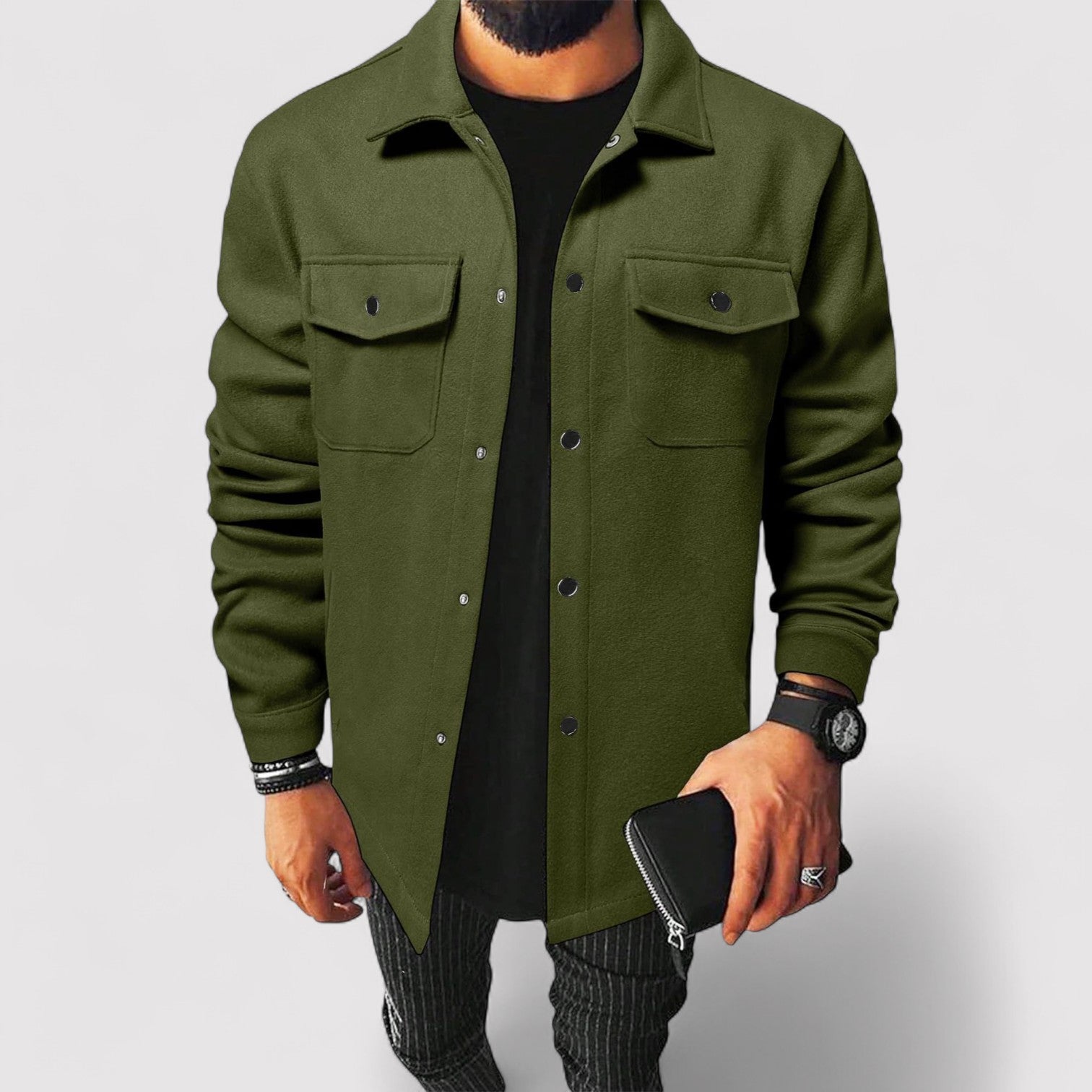 Lorenzi & Montague | The Lucenzo – Heavy Cotton Overshirt