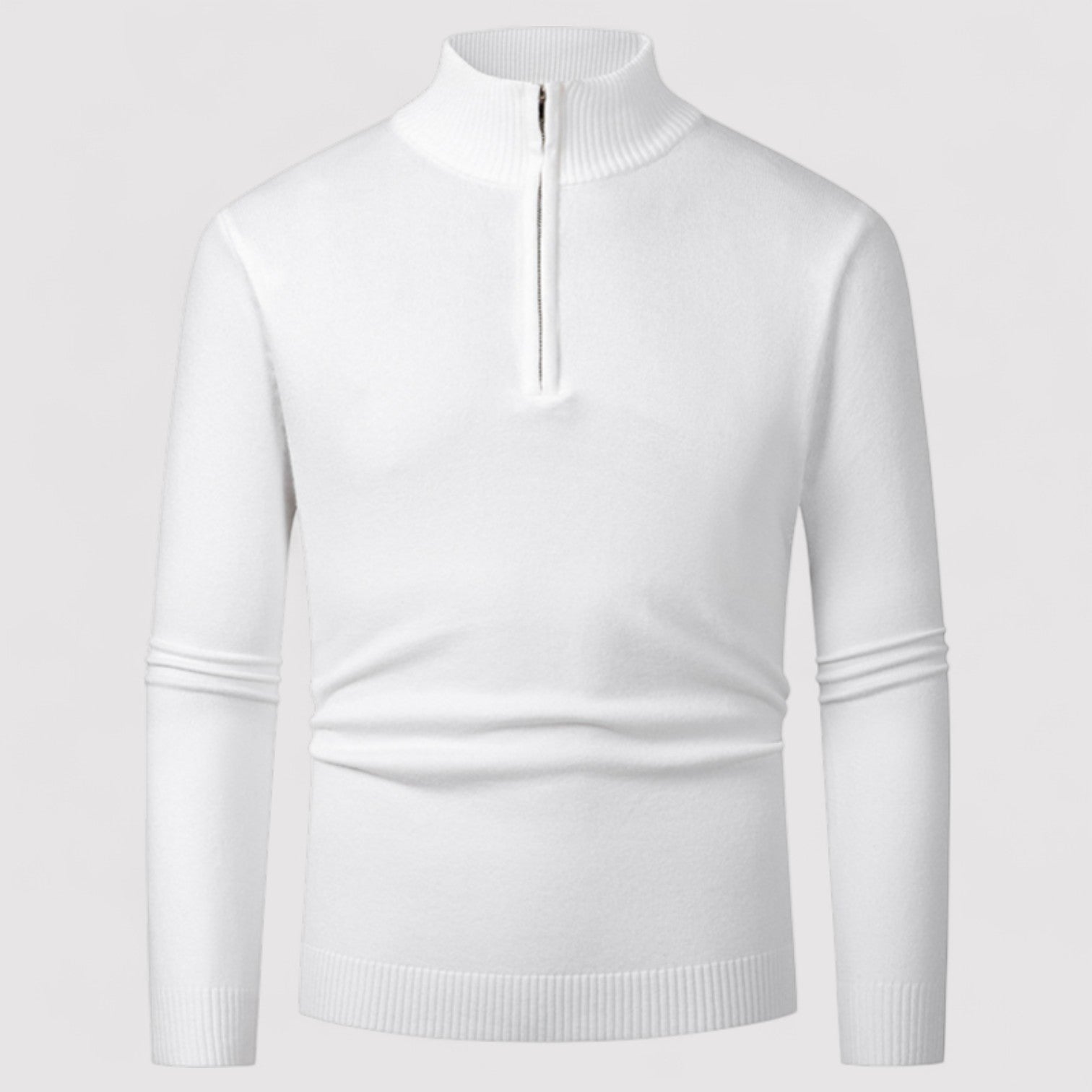 Lorenzi & Montague | The Danilo – Half-Zip Knitted Sweater
