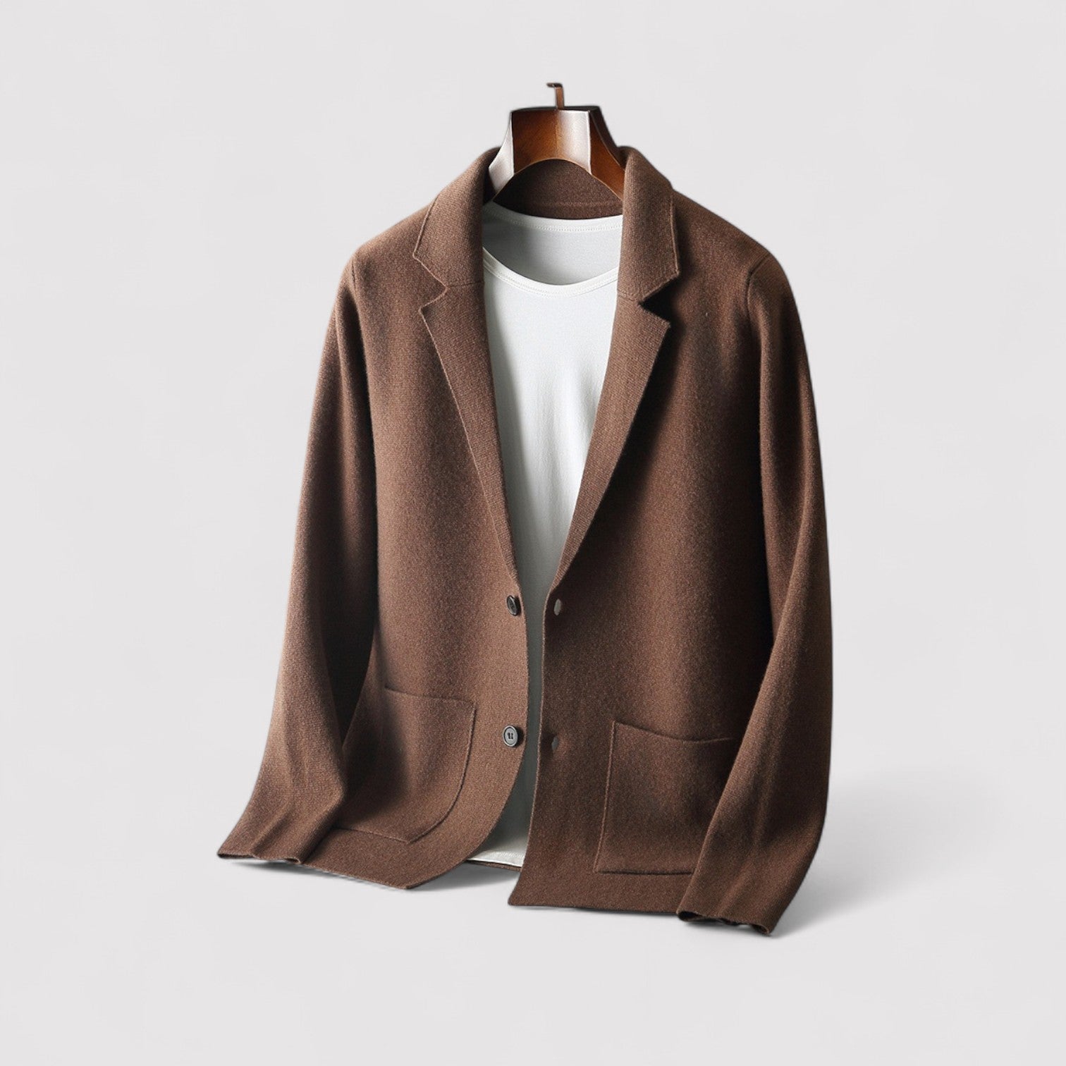 Lorenzi & Montague | The Nereo – Knit Blazer Cardigan