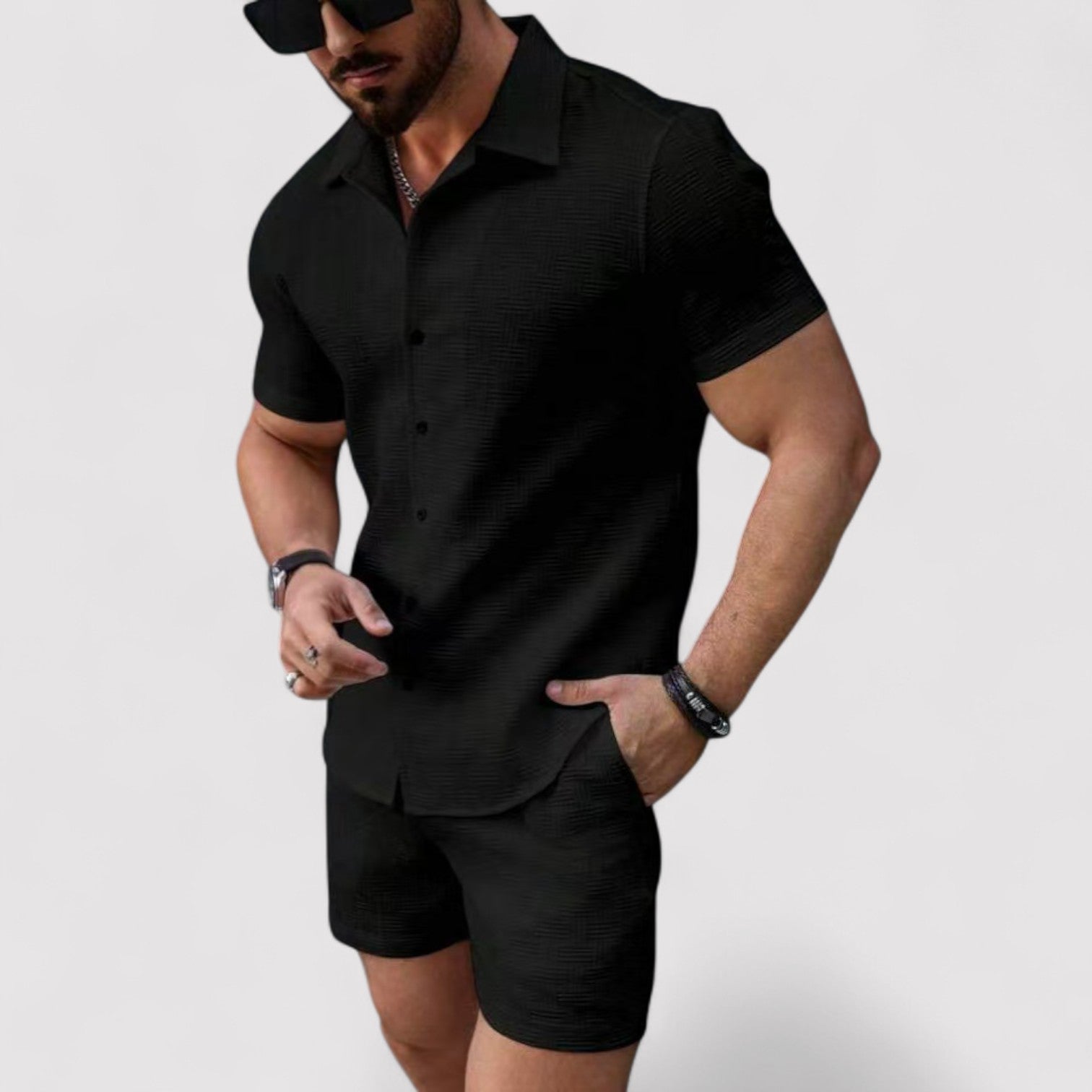 Lorenzi & Montague | The Marcian – Jacquard Knit Summer Set