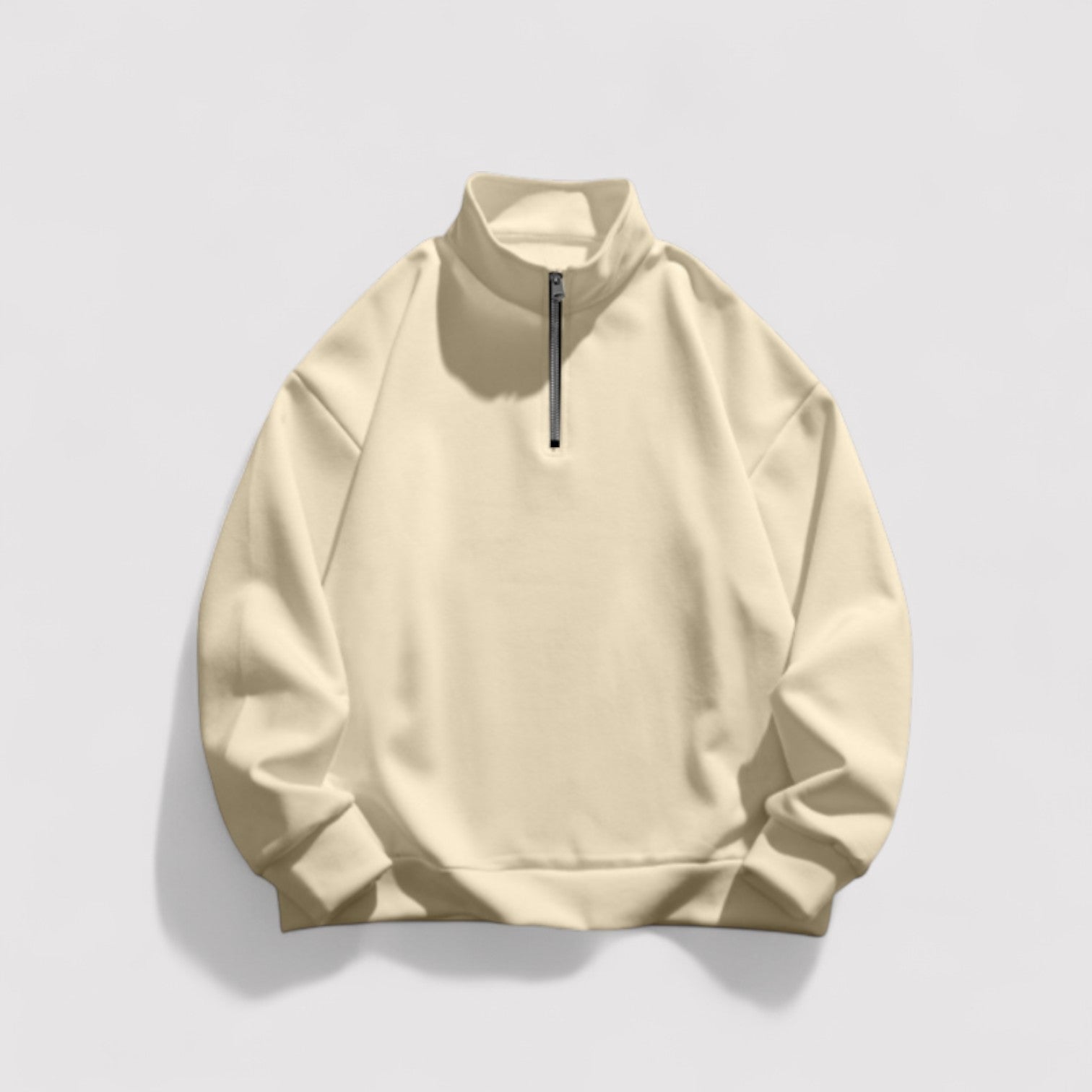 Lorenzi & Montague | The Martino – Half-Zip Wool-Lined Pullover