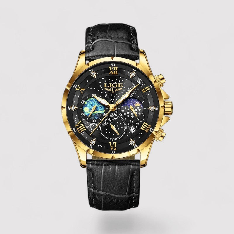 Lorenzi & Montague | The Celestial – Moonphase Chronograph