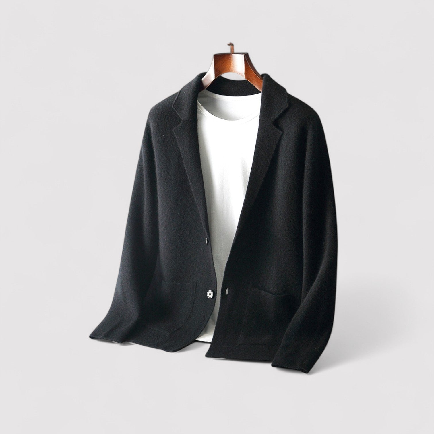 Lorenzi & Montague | The Nereo – Knit Blazer Cardigan