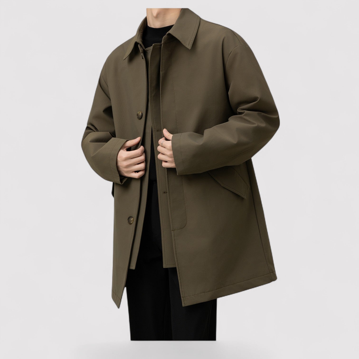 Lorenzi & Montague | The Ravenna – Mid-Length Coat