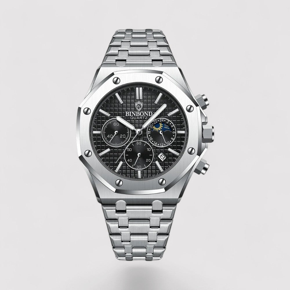 Lorenzi & Montague | The Orlan – Moonphase Chronograph