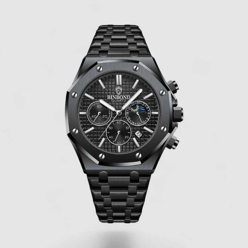 Lorenzi & Montague | The Orlan – Moonphase Chronograph