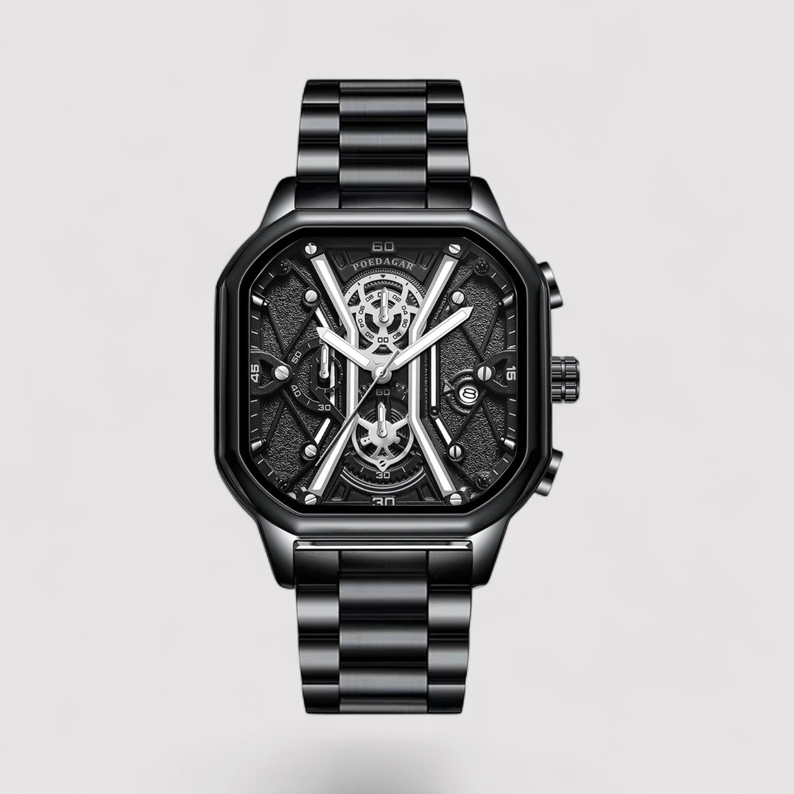 Lorenzi & Montague | The Severin – Skeleton Chronograph Watch