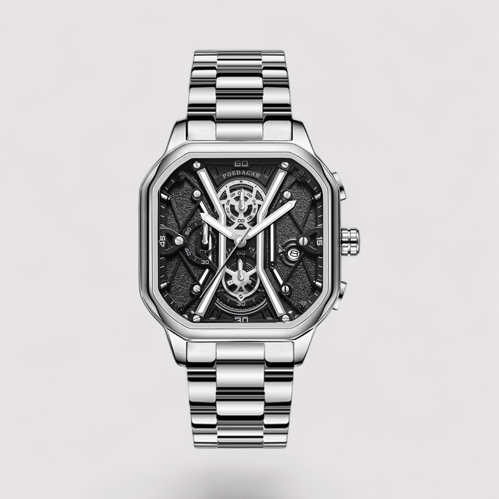 Lorenzi & Montague | The Severin – Skeleton Chronograph Watch