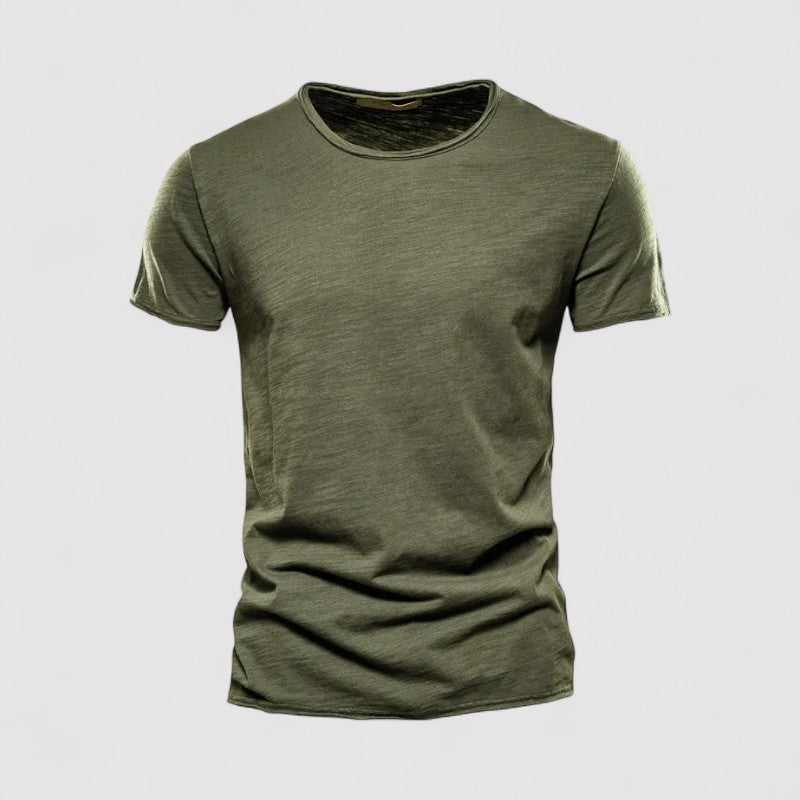Lorenzi & Montague | The Armando – Slim Cotton T-Shirt