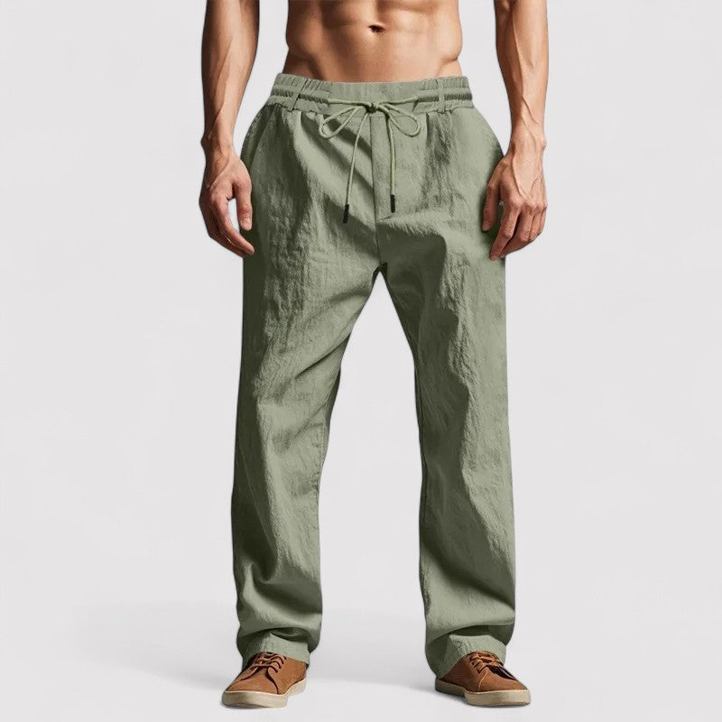 Lorenzi & Montague | The Vittorio – Linen Trousers
