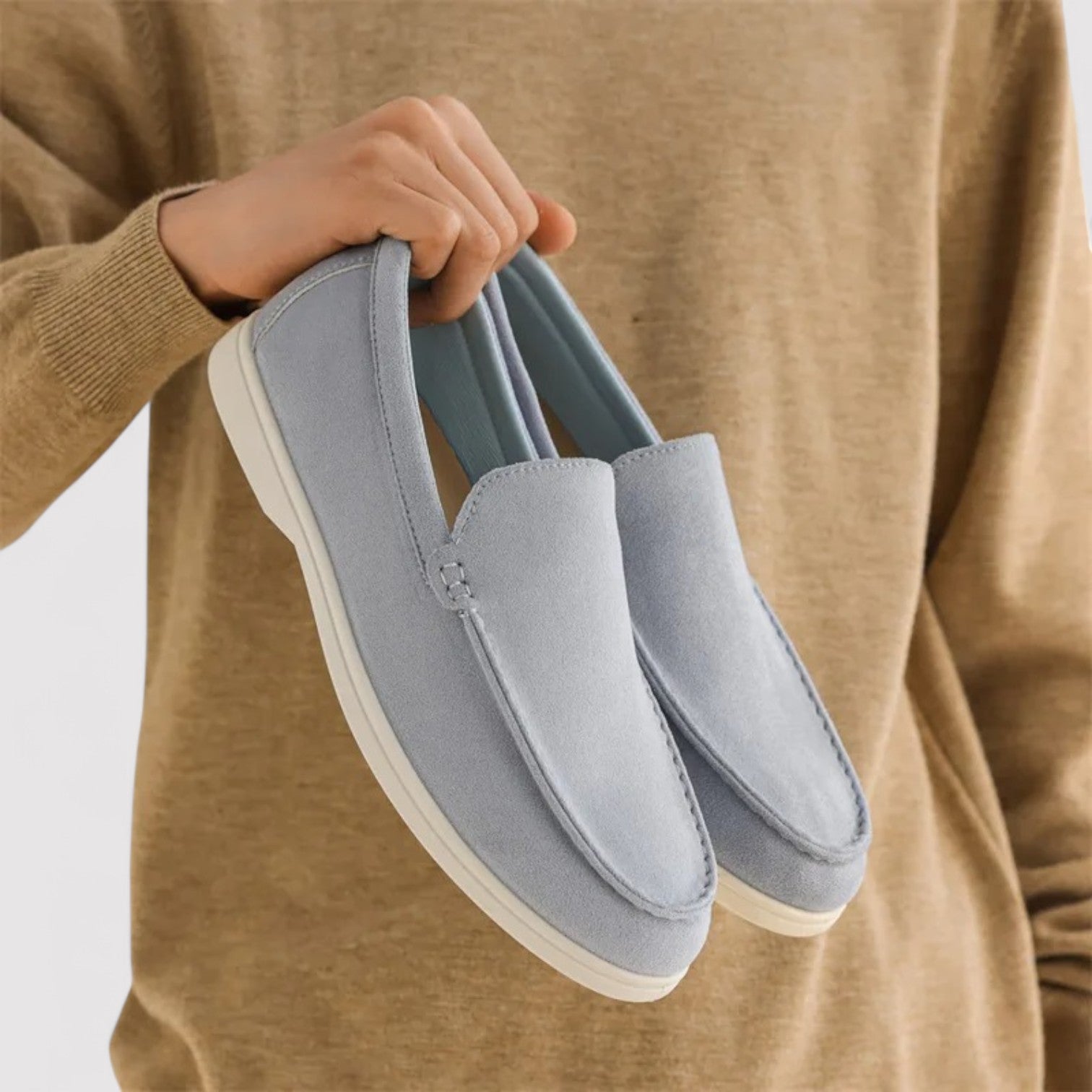 Lorenzi & Montague | The Renato – Suede Driving Loafers