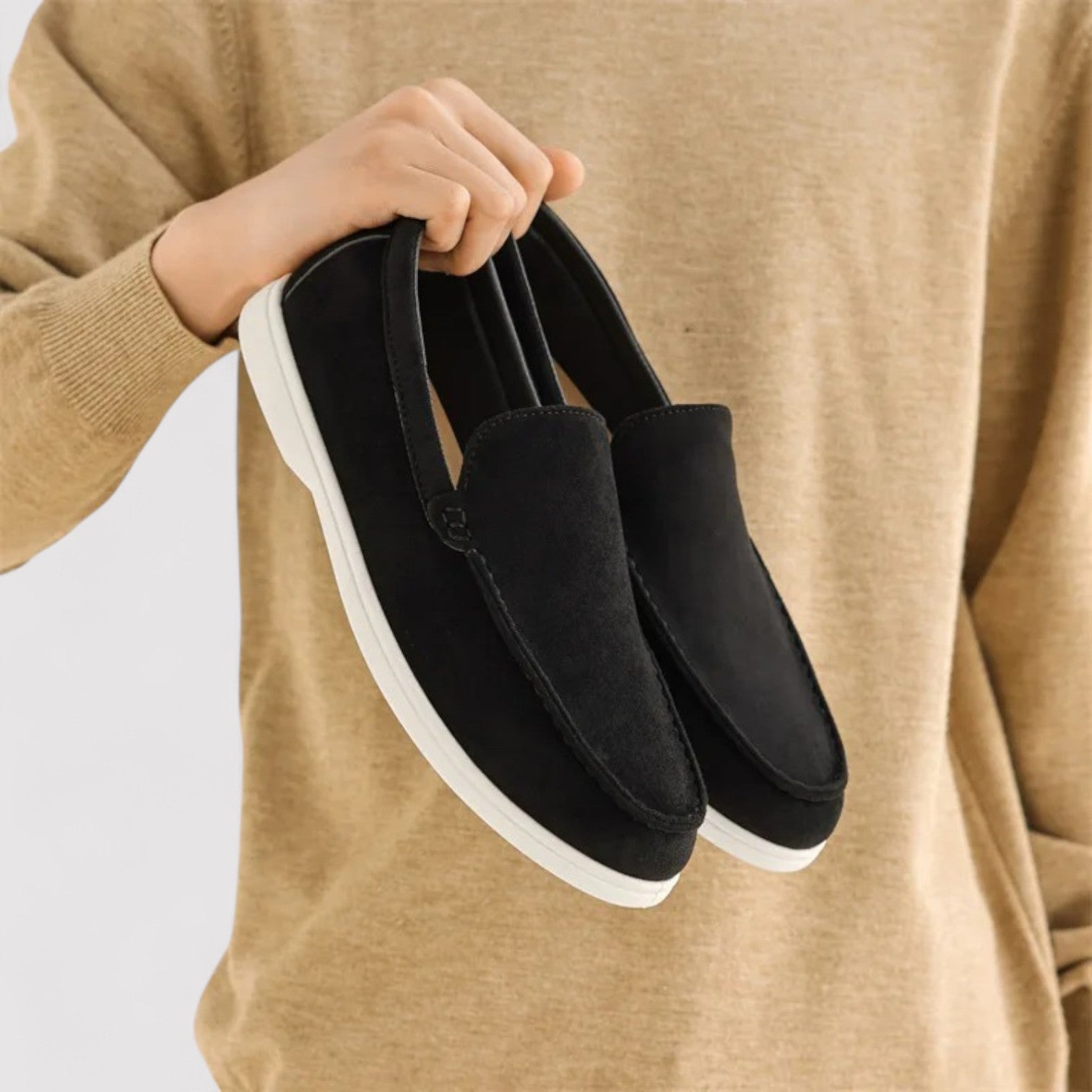 Lorenzi & Montague | The Renato – Suede Driving Loafers